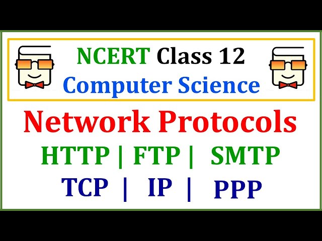Network Protocols: HTTP | FTP | PPP | SMTP | TCP | IP