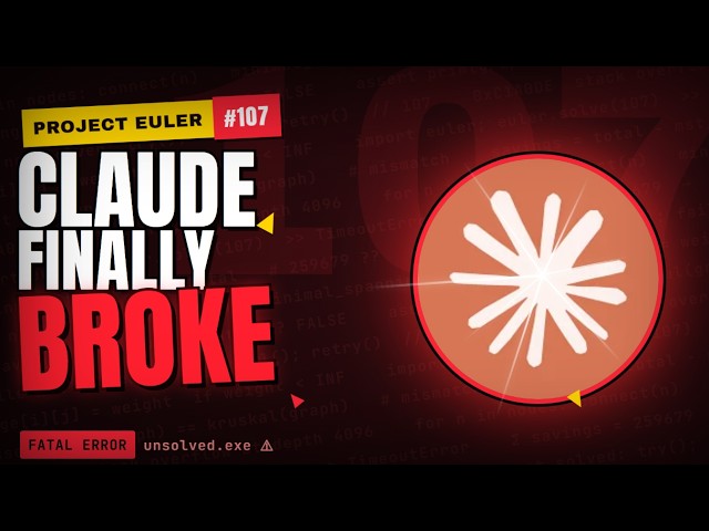 The problem that finally defeated Claude | Project Euler 107