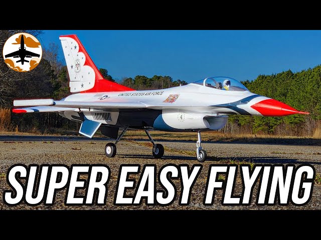 How to Fly Your First Beginner Viper - E-flite F-16 70mm