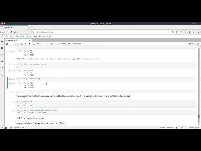 Scipy 2020 - 4.7 - Numerical Computing with Numpy - Random Access