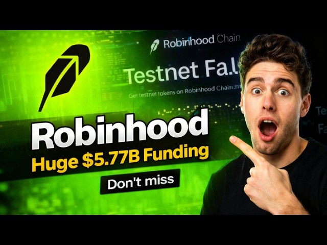 Robinhood Testnet Airdrop | Huge $5.77B Funding | New Testnet Airdrop
