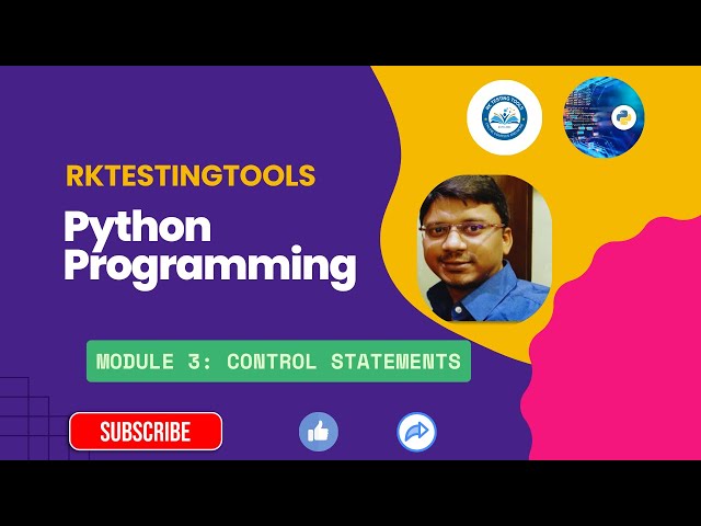 #6 Python - Control Statements