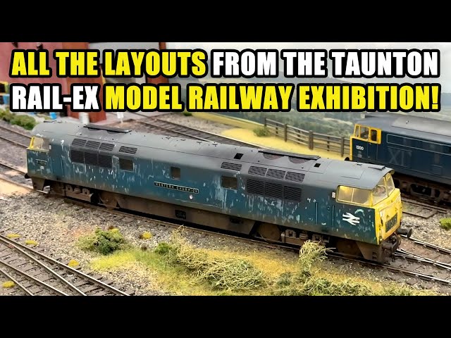 2025 TAUNTON MODEL RAILWAY EXHIBITION held at TAUNTON SCHOOL with lots of GREAT LAYOUTS on display!