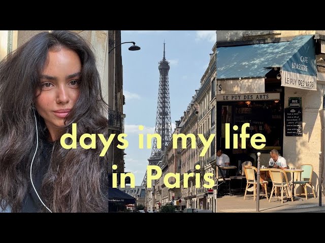 a few days of my life in Paris: my routine, new tattoo, what I eat & friends 
