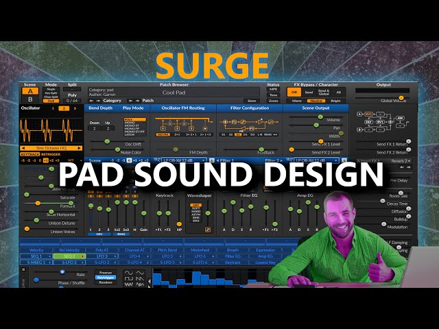 SURGE - PAD SOUND DESIGN : Tips For Making Pad Sounds