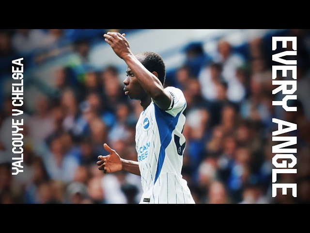 Malick Yalcouye's FIRST Premier League goal! | Every angle v Chelsea 🎥