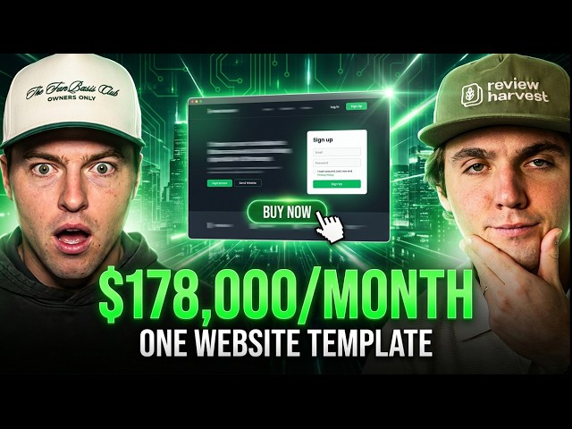 He Makes $178,000/month Selling One Website Template
