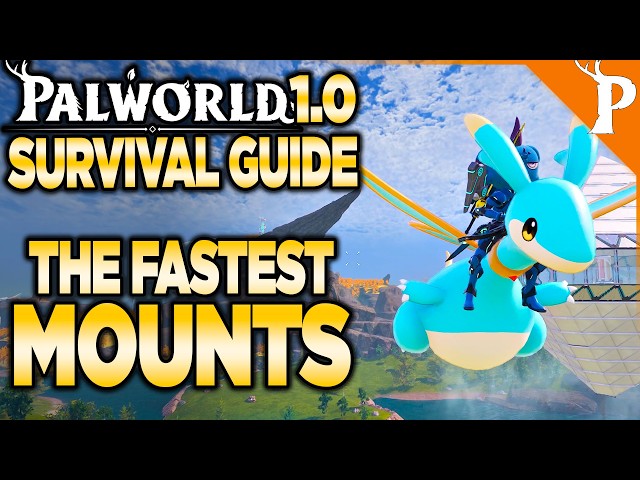 EVERY Pal Compared: The Fastest Mounts in Palworld 1.0