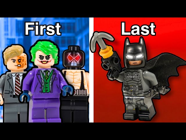 I Built Every Batman Movie in Lego
