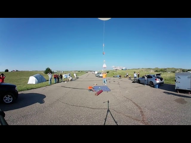 The Launch of NearSys 18M at the Nebraska Star Party