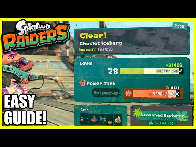 Splatoon Raiders | Choclet Iceberg Easy Guide