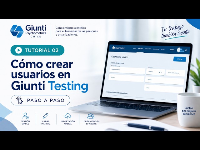 Tutorial 02 | How to create users in Giunti Testing step-by-step