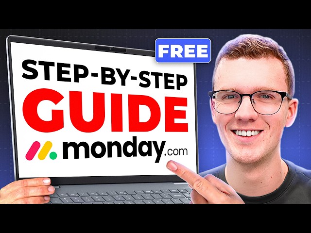 monday.com Tutorial - Full Course for Beginners (5+ hours + FREE Workbook)