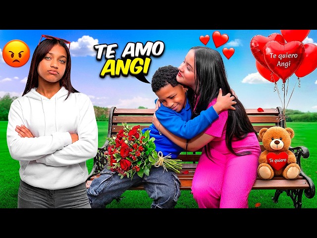 ANGI AND TILIN MEET IN SECRET BEHIND THE HAIR ON PAUSE 😱 The Reunion💍
