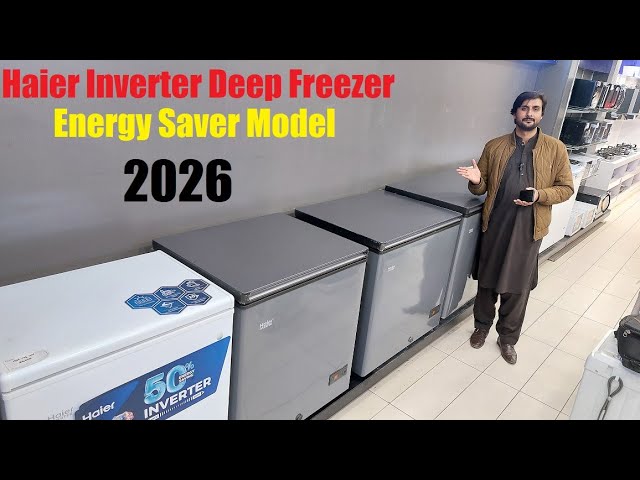 Haier Inverter Deep Freezer Price in Pakistan 2026 | Twin Door Energy Saver Full Review