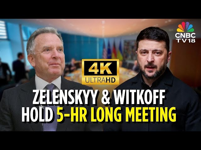 US' Special Envoy Steve Witkoff Holds Closed-Door Meeting With Zelenskyy | 4K Video | N18G
