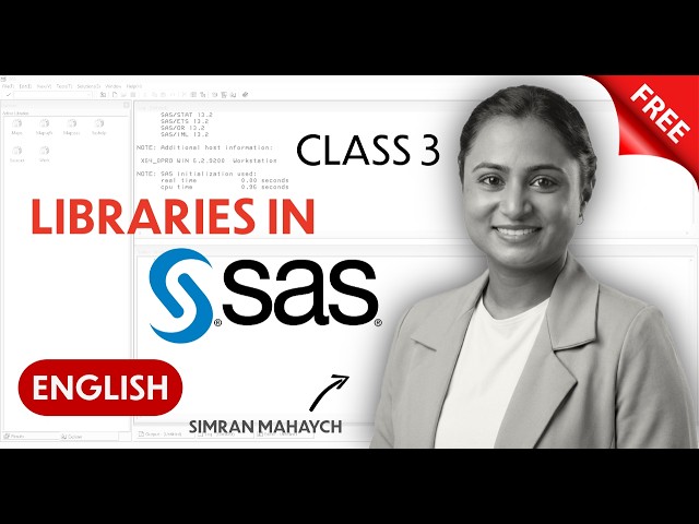 📊 Master SAS Libraries – Complete Beginner to Advanced Guide!