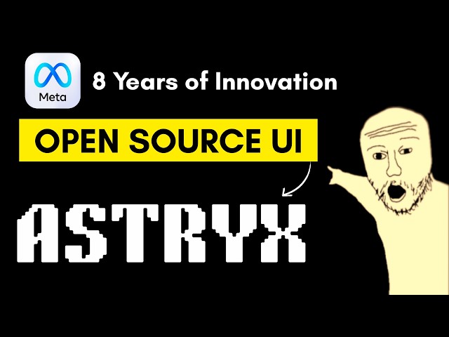 Meta Just Open Sourced Astryx – 8 Years of design system