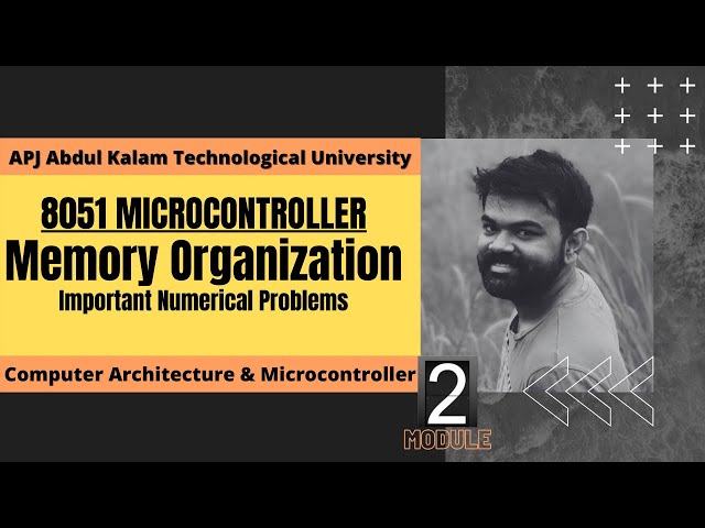 8051 Memory Organization | ECT206 | Computer Architecture and Microcontroller | KTU