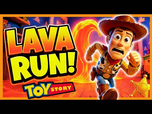 Pausa mental: ¡Carrera de lava de Toy Story! 🔥 Pausa mental de Toy Story para niños
