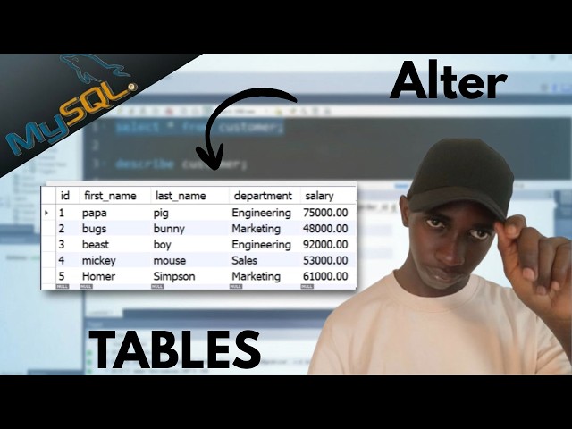 How To Alter Tables In Mysql Workbench 🐳