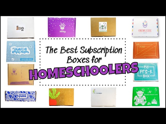 The Best Subscription Boxes for Homeschoolers | Educational Subscription Boxes for Kids