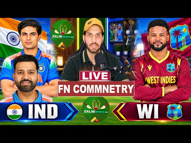 IND Vs WI Match ODI LIVE | Score Commentary | Match Analysis | Cricket Gameplay