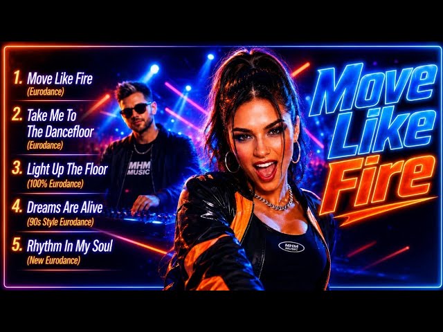 Eurodance 2026 – Move Like Fire (Nonstop Mix) | MHM