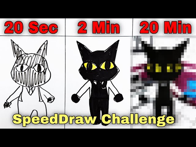 Drawing Secret Agent in 20Sec, 2Min and 20Min (ANIMAL HOSPITAL) ROBLOX | How to draw Secret Agent