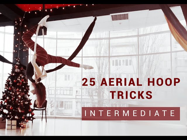 AERIAL HOOP TRICKS | INTERMEDIATE