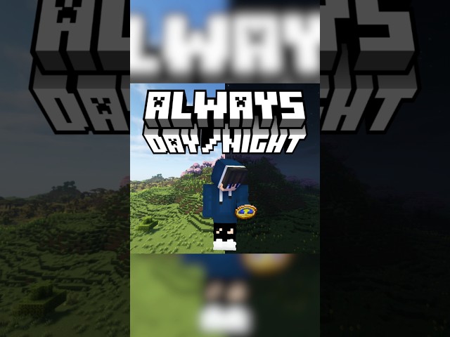 How to Make Your Minecraft World Always Day/Night Using Commands (Java Edition)