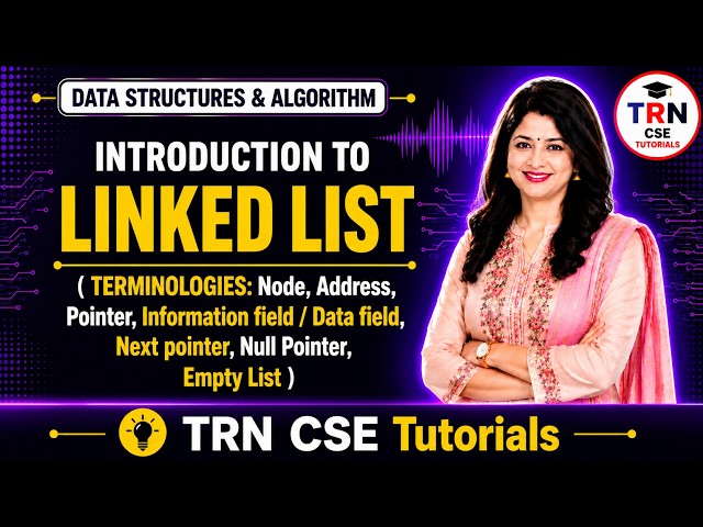 Linked List Representation in Memory | L1  | DSA Concept
