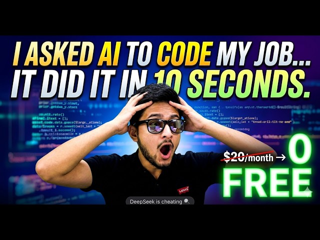 Free AI That's Better Than ChatGPT - DeepSeek AI Tutorial (No BS, Just Results)