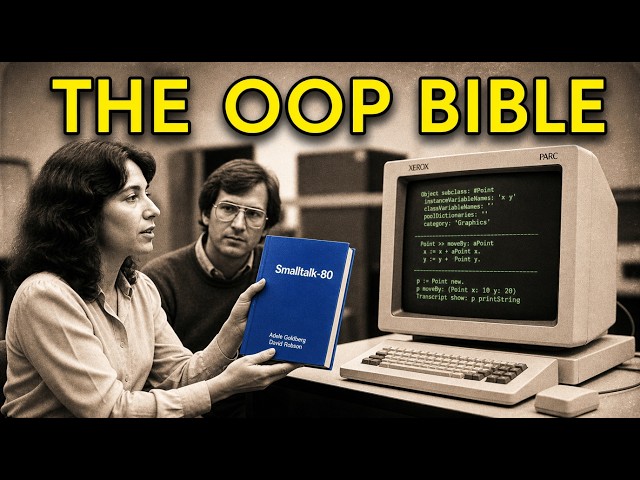 THE BOOK THAT TAUGHT THE WORLD OBJECT-ORIENTED PROGRAMMING — Adele Goldberg's 1983 Blue Book
