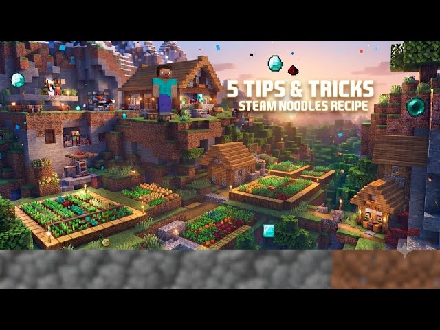 Minecraft tips and tricks 
