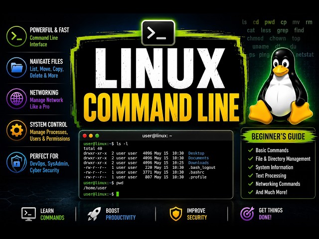 Introduction to Linux Command Line | Learn Linux Terminal for Beginners