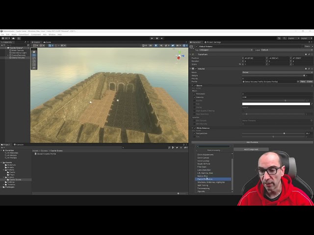 Post-procesado en el URP de Unity