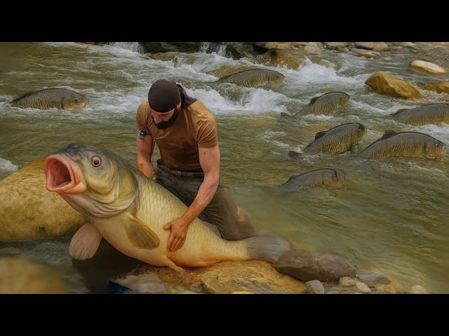 He Caught a Big Fish While he Was Sleeping in his bed.