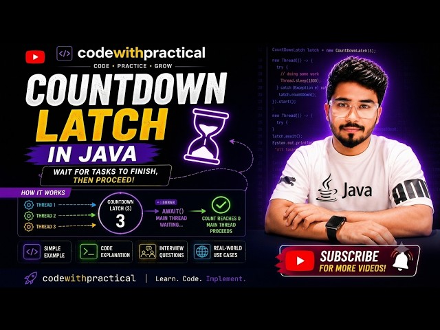 Mastering CountdownLatch in Java | Concurrency Made Simple