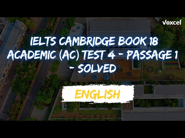 Cambridge IELTS Academic Book 18 - Reading Test 4 - Passage 1 "Green Roofs" SOLVED