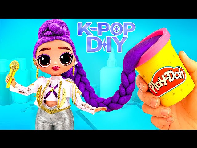 K-Pop Warrior Style Doll Makeovers! 10 DIY Doll Makeovers