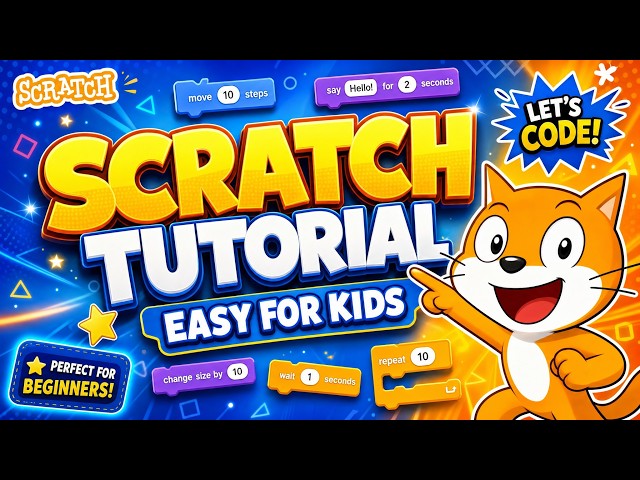 Ready for Class 2? Let's Level Up Your Scratch Game! | Easy coding tutorial for beginners