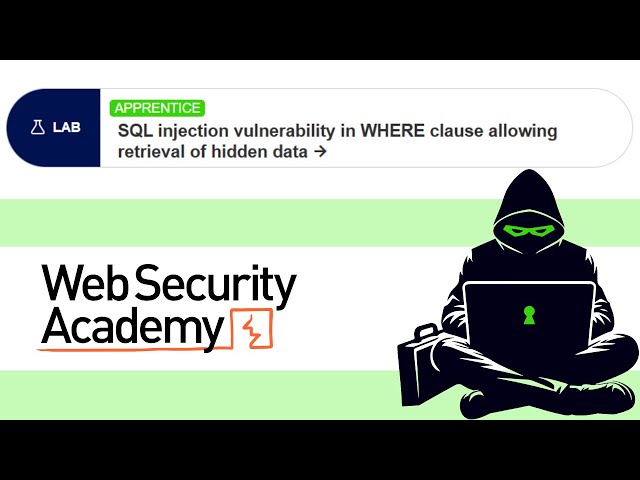 SOLUTION | Lab: SQL injection vulnerability in WHERE clause allowing retrieval of hidden data