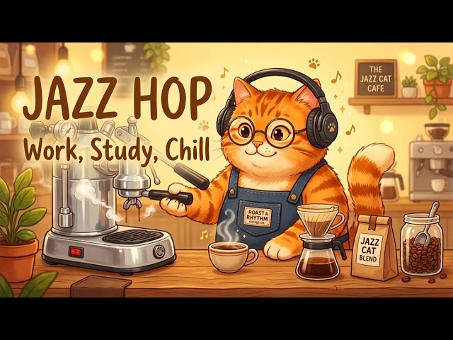 [Cozy Beats] DEEP FOCUS MODE ☕ Smooth Jazzhop & Chillhop Grooves 🎧 | Work, Study, Coding BGM