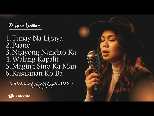Tagalog Compilation - Female RNB/Jazz Cover (Lyric Video)