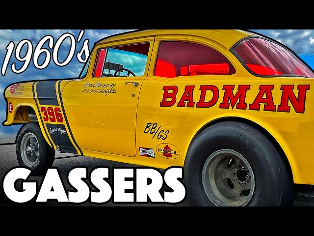 Drag Racing HISTORY: The Ultimate 1960's GASSER Compilation Video