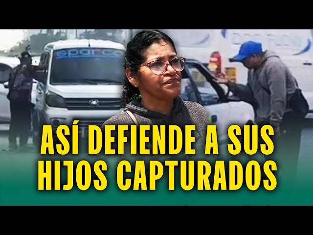 "Metería las manos al fuego": Son acusados de extorsión, caen con armas, pero madre los defiende
