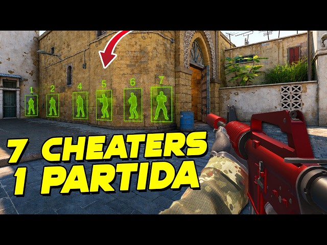 SEVEN CHEATERS IN ONE COUNTER-STRIKE 2 MATCH | SUBSCRIBERS VS HACKERS