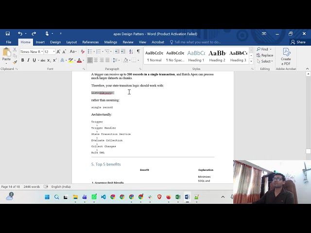 Bulk State Transition Pattern in Salesforce