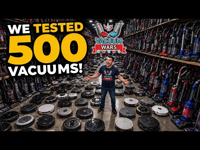 We Tested 500+ Vacuums! - Here Are the Best (2026)